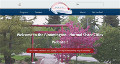 Desktop Screenshot of bnsistercities.org