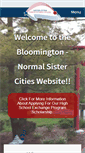 Mobile Screenshot of bnsistercities.org